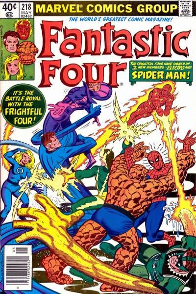 Fantastic Four 1961 Series #218