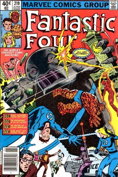 Fantastic Four 1961 Series #219