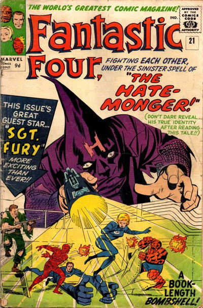 Fantastic Four 1961 Series #21