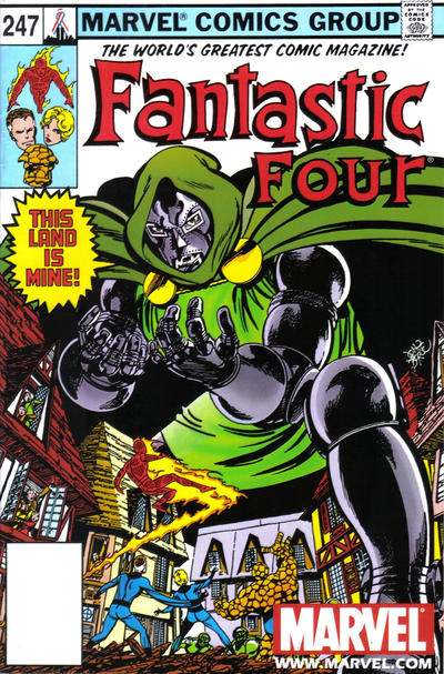 Fantastic Four 1961 Series Marvel Legends Reprint #247