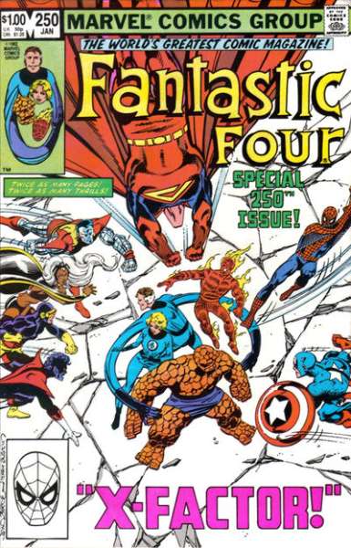 Fantastic Four 1961 Series #250