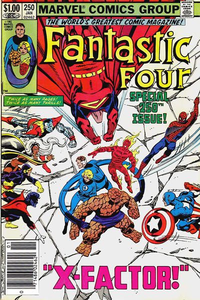 Fantastic Four 1961 Series #250