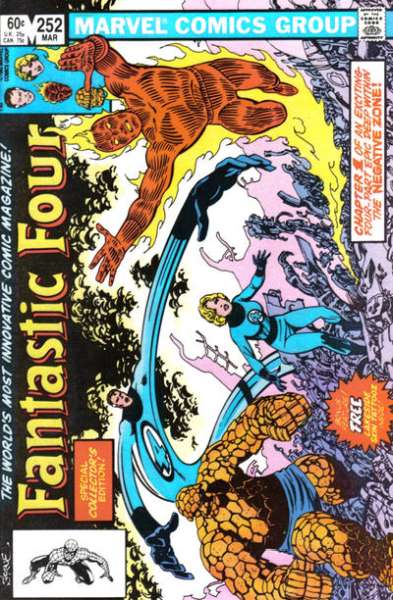 Fantastic Four 1961 Series With Tattooz #252