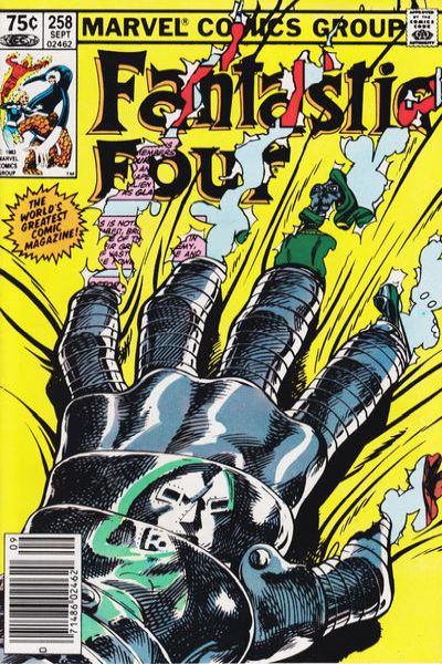 Fantastic Four 1961 Series #258