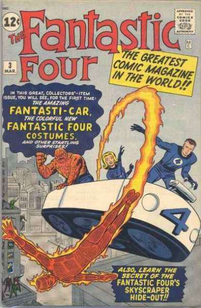 Fantastic Four 1961 Series #3