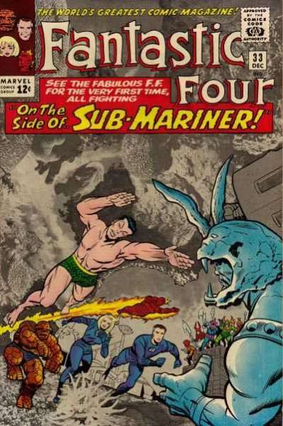 Fantastic Four 1961 Series #33