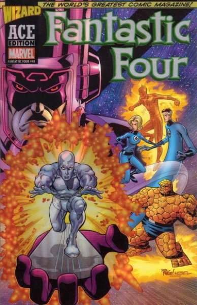 Fantastic Four 1961 Series Wizard Ace Reprint #48