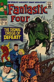 Fantastic Four 1961 Series #58