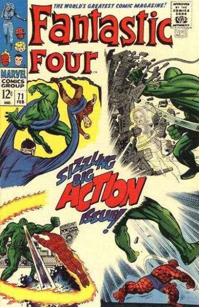 Fantastic Four 1961 Series #71