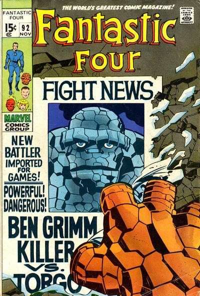 Fantastic Four 1961 Series #92