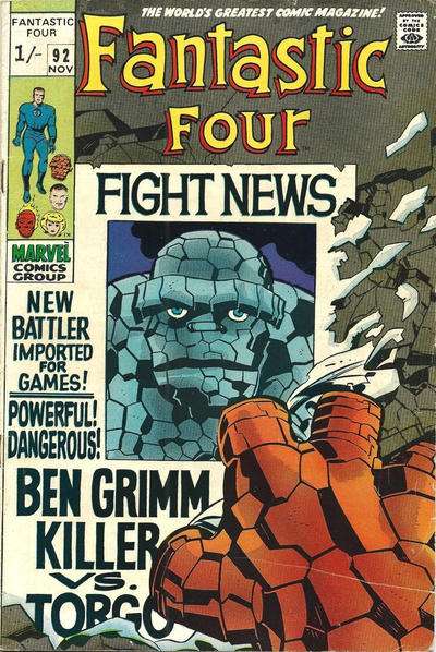 Fantastic Four 1961 Series #92