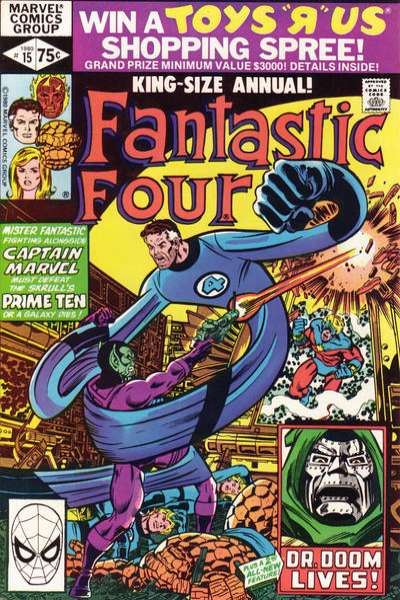 Fantastic Four 1961 Series Annual #15