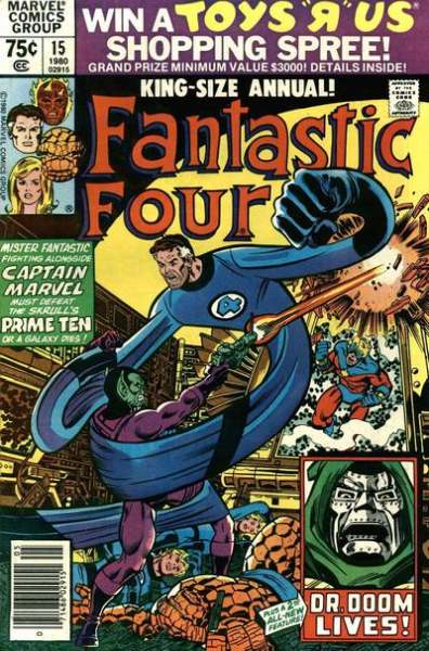 Fantastic Four 1961 Series Annual #15