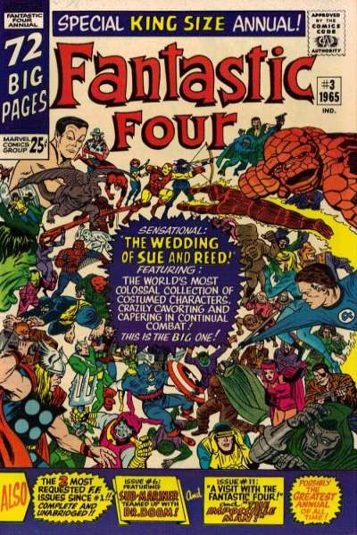 Fantastic Four 1961 Series Annual #3