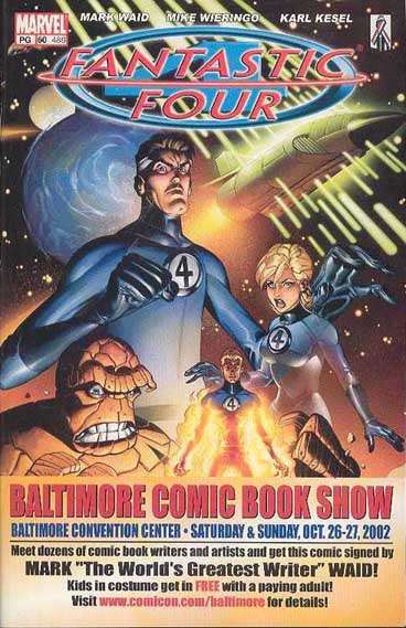 Fantastic Four 1998 Series Baltimore Comic Con edition #60