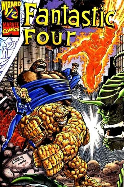 Fantastic Four 1998 Series Wizard 1/2 Issue is #1/2 #0