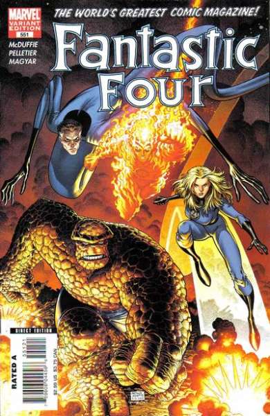 Fantastic Four 2003 Series #551