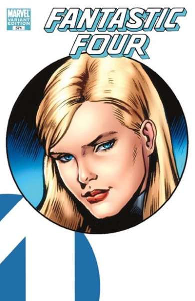 Fantastic Four 2003 Series Eaglesham cover #571