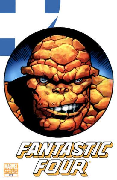 Fantastic Four 2003 Series Eaglesham cover #573
