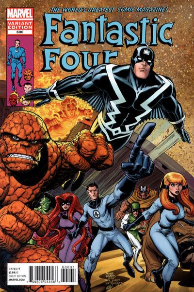 Fantastic Four 2012 Series #600