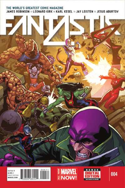 Fantastic Four 2014 Series #4
