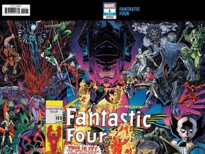 Fantastic Four 2018 Series Adams cover #1