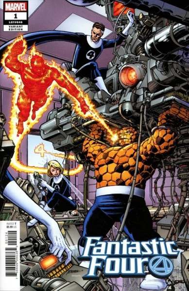 Fantastic Four 2018 Series Perez Cover #1