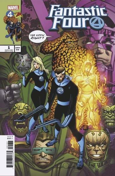 Fantastic Four 2018 Series Simonson Cover #1