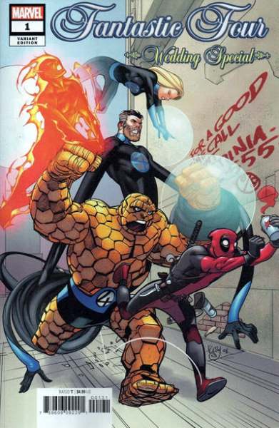 Fantastic Four 2018 Series Wedding Special #1