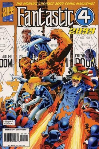 Fantastic Four 2099 1996 Series #2