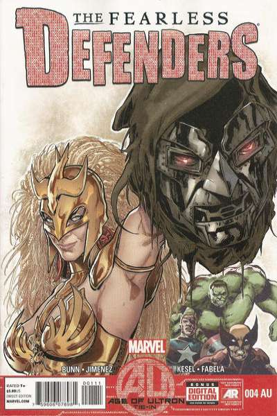 Fearless Defenders Issue is #4AU #4