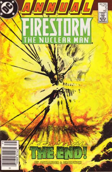 Firestorm: The Nuclear Man 1987 Series Annual #5