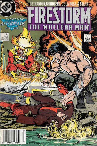 Firestorm: The Nuclear Man 1987 Series #81