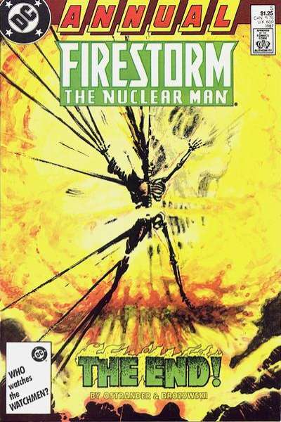 Firestorm: The Nuclear Man 1987 Series Annual #5