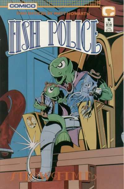 Fish Police 1985 Series #16