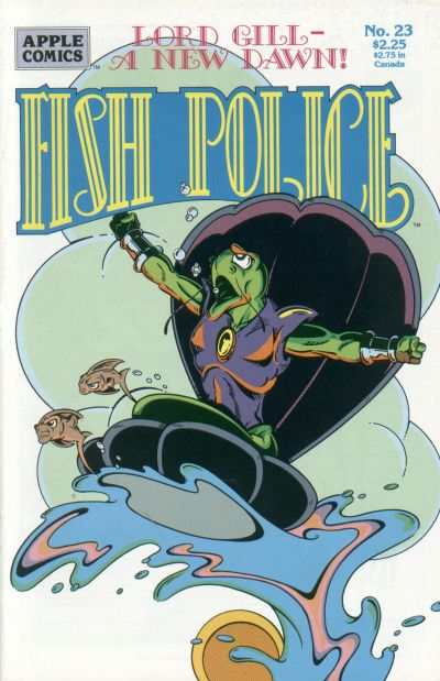 Fish Police 1985 Series #23