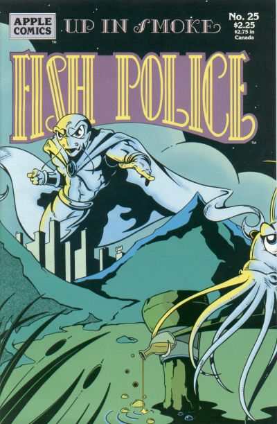 Fish Police 1985 Series #25