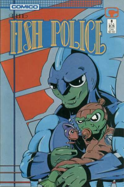 Fish Police 1987 Series #8