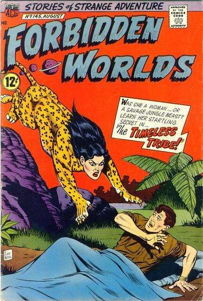 Forbidden Worlds 1951 Series #145