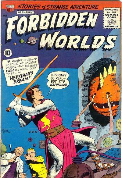 Forbidden Worlds 1951 Series #81