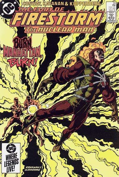 Fury of Firestorm 1982 Series #33