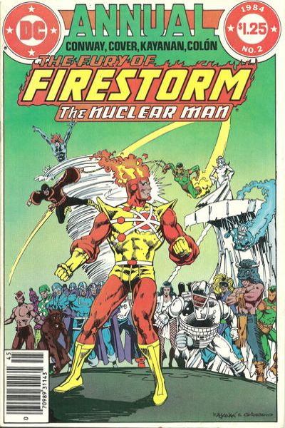 Fury of Firestorm 1982 Series Annual #2