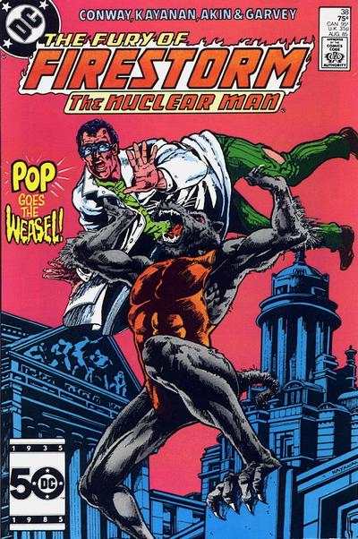 Fury of Firestorm 1982 Series #38