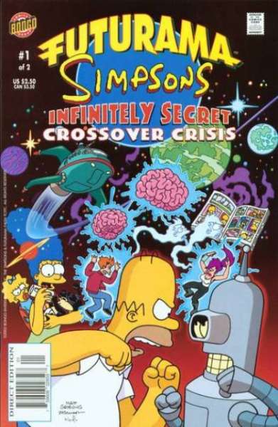 Futurama/Simpsons Infinitely Secret Crossover Crisis #1
