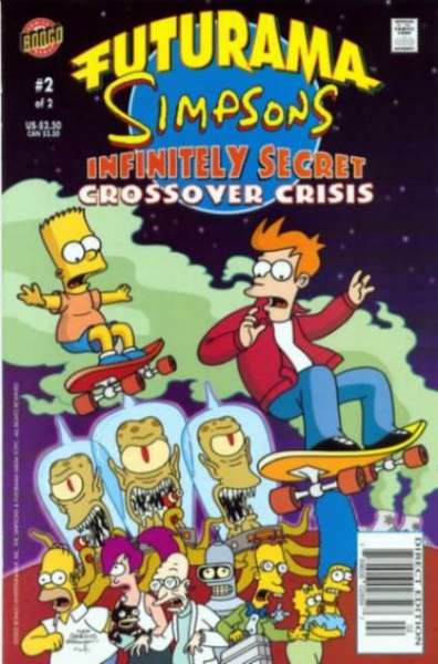 Futurama/Simpsons Infinitely Secret Crossover Crisis #2