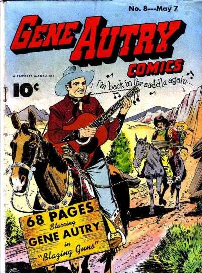 Gene Autry Comics 1942 Series #8