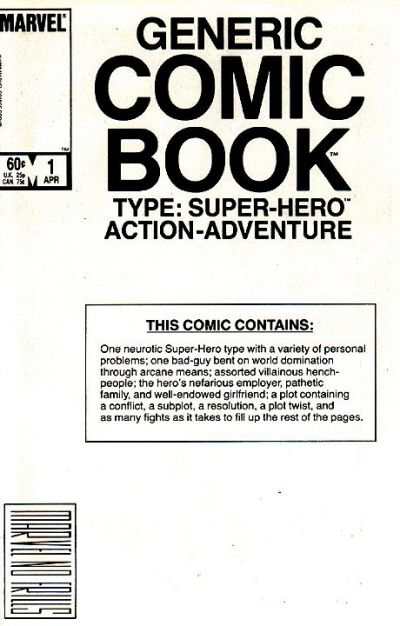 Generic Comic 1984 Series #1