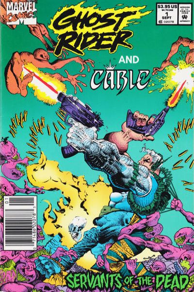 Ghost Rider 1990 Series and Cable #1
