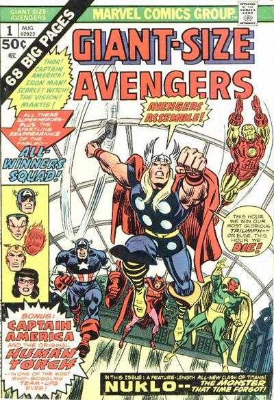 Giant-Size Avengers 1974 Series #1