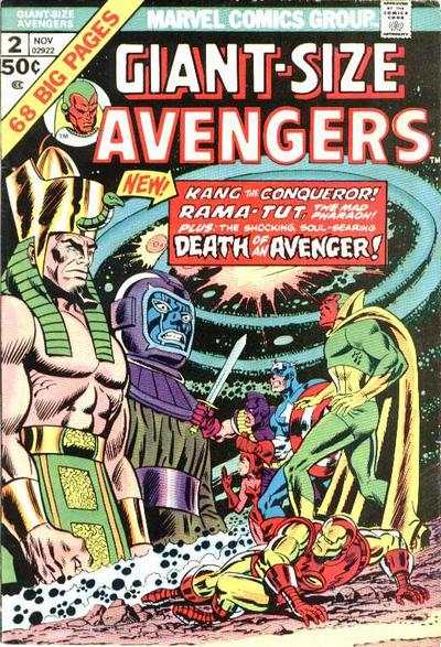 Giant-Size Avengers 1974 Series #2